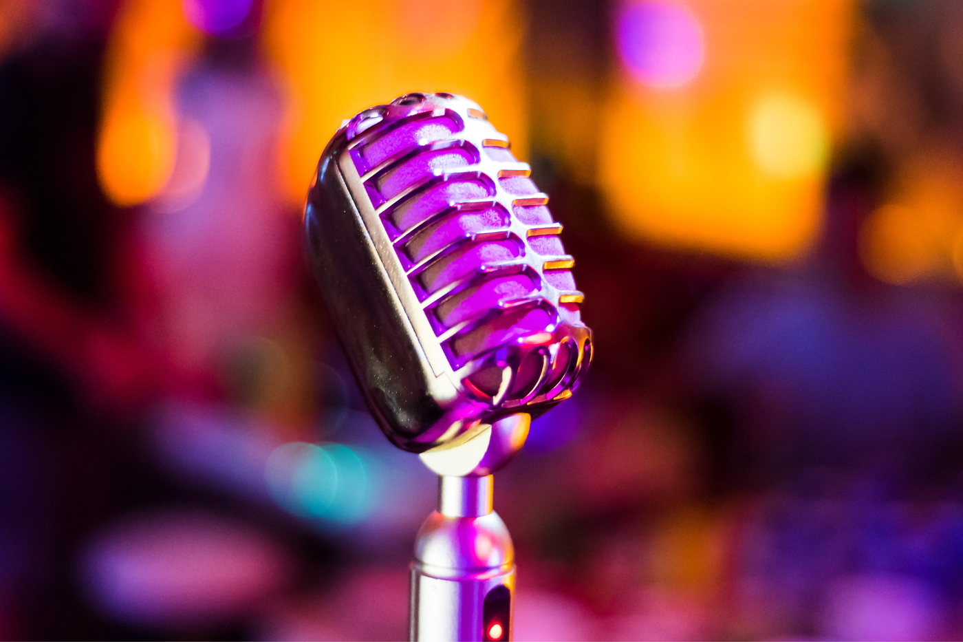 Singing microphone